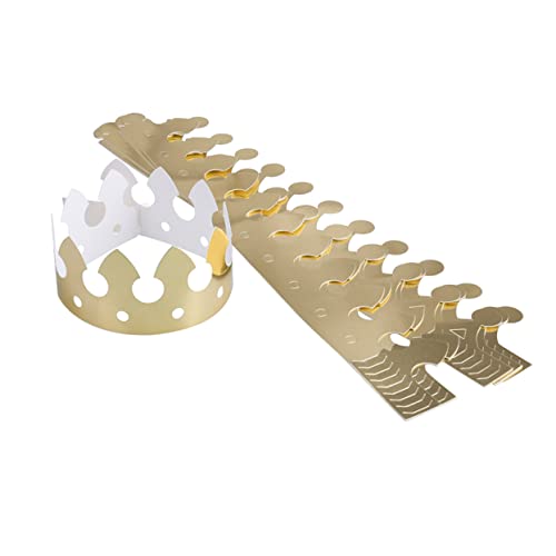 COSMEVIVI Goldene Krone Partyhüte Für Geburtstagsfeier Babyparty Fotorequisiten Kindergeburtstag Festliche Kopfbedeckung Kinderkrone Party Deko COSMEVIVI Goldene Krone Partyhüte Für Geburtstagsfeier Babyparty Fotorequisiten Kindergeburtstag Festliche Kopfbedeckung Kinderkrone Party Deko von COSMEVIVI