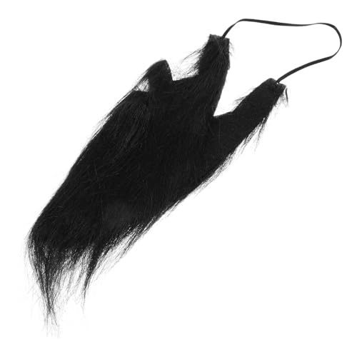 COSMEVIVI Halloween Kostüm Bart Herren Gefälschte Gesichtsbehaarung Realistischer Bart Herren Accessoire von COSMEVIVI
