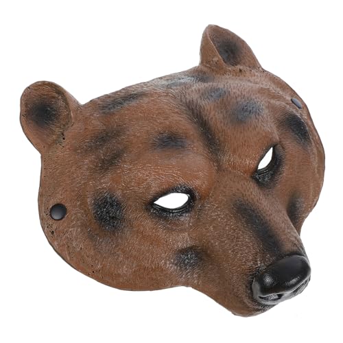 COSMEVIVI Halbgesichts Tierbärmaske Bärenmasken Für Erwachsene Maskenballmaske Für Herren Mini Maskenballmasken Bärenkopfmaske Partyzubehör Maskenballparty Maskenballdekorationen COSMEVIVI Halbgesichts Tierbärmaske Bärenmasken Für Erwachsene Maskenballmaske Für Herren Mini Maskenballmasken Bärenkopfmaske Partyzubehör Maskenballparty Maskenballdekorationen von COSMEVIVI