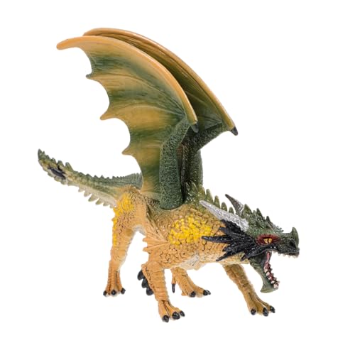 COSMEVIVI Handgefertigtes Statisches Für Drache Als Dekoration Und ZQ124 172 Grüner Drache von COSMEVIVI