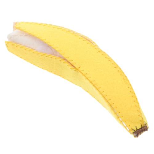 COSMEVIVI Kompakte Stoff Bananen Spielzeuge aus Vliesstoff für Leicht und Tragbar Kreatives Obstspielzeug Vorstellungskraft für Unterwegs von COSMEVIVI