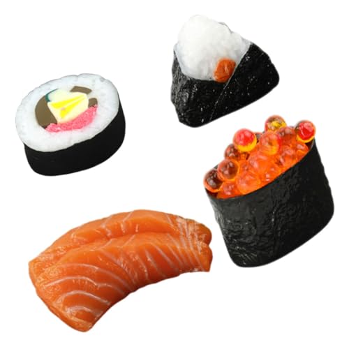 COSMEVIVI Sushi Go Kunst Sushi Modell Set Realistische Nachbildung Von Sushi Onigiri Und Lachs Sushi Für Küchen Dekoration Und Display Ideale Requisite Für Japanische Küche Und COSMEVIVI Sushi Go Kunst Sushi Modell Set Realistische Nachbildung Von Sushi Onigiri Und Lachs Sushi Für Küchen Dekoration Und Display Ideale Requisite Für Japanische Küche Und von COSMEVIVI