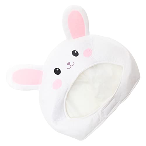 COSMEVIVI Hut Lustig Hat Kuscheliger Bunny Hut Üsch Kaninchenmütze Mit Ohren Für Lustige Fotos Kostüme Und Osterfeiern Ideal Als Lustige Kopfbedeckung Für Erwachsene Und von COSMEVIVI