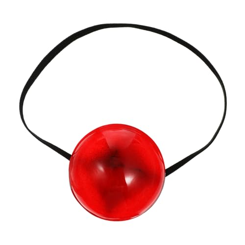 COSMEVIVI Leuchtende Rote Clown Nase mit Elastischem Band Einstellbar für Erwachsene Karneval Halloween Party Kostüm Requisite Bühnenauftritt Zubehör COSMEVIVI Leuchtende Rote Clown Nase mit Elastischem Band Einstellbar für Erwachsene Karneval Halloween Party Kostüm Requisite Bühnenauftritt Zubehör von COSMEVIVI