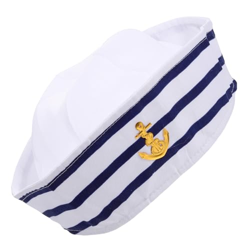 COSMEVIVI Marine-Kappe kindermütze kinder kappe Kostümhut Kapitänsmütze Seemannsmütze Matrosenmütze für Kinder Baskenmütze für Männer Junge Kostüm Partyhüte Matrosenhut zum Bootfahren Wolle COSMEVIVI Marine-Kappe kindermütze kinder kappe Kostümhut Kapitänsmütze Seemannsmütze Matrosenmütze für Kinder Baskenmütze für Männer Junge Kostüm Partyhüte Matrosenhut zum Bootfahren Wolle von COSMEVIVI