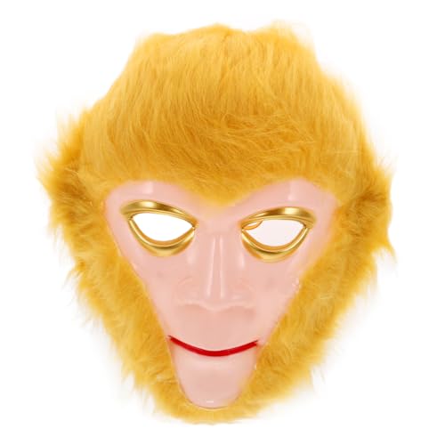 COSMEVIVI Wukong Halbmaske Für Halloween-party Cosplay Leuchtende Farben COSMEVIVI Wukong Halbmaske Für Halloween-party Cosplay Leuchtende Farben von COSMEVIVI