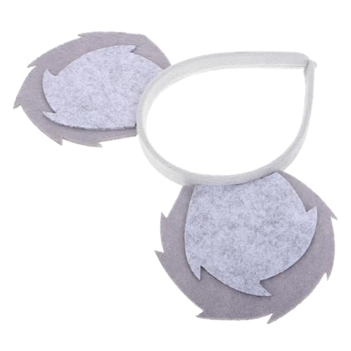 COSMEVIVI Mausohren Haarreifen Weichem Vliesstoff Bequemes Tierkostüm Stirnband für Vielseitig Einsetzbar als Mäuse oder Koalaohren für Fasching und Schulaufführungen COSMEVIVI Mausohren Haarreifen Weichem Vliesstoff Bequemes Tierkostüm Stirnband für Vielseitig Einsetzbar als Mäuse oder Koalaohren für Fasching und Schulaufführungen von COSMEVIVI
