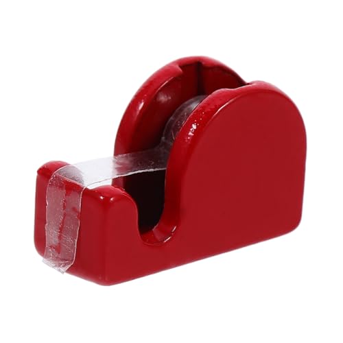 COSMEVIVI Mini Klebebandschneider Puppen Klebebandschneider Modell Miniatur Klebebandspender Modell Kleines Klebebandspender Modell Winziges Klebebandschneider Modell Miniatur von COSMEVIVI