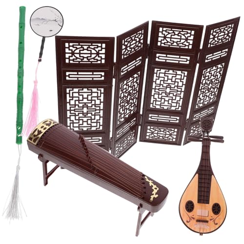COSMEVIVI Miniatur Chinesisches Klassisches Musikinstrumentenmodell Dekoratives Puppenhauszubehör Leicht Langlebig Realistisch Geformt für Regale Fensterbänke Schreibtische COSMEVIVI Miniatur Chinesisches Klassisches Musikinstrumentenmodell Dekoratives Puppenhauszubehör Leicht Langlebig Realistisch Geformt für Regale Fensterbänke Schreibtische von COSMEVIVI