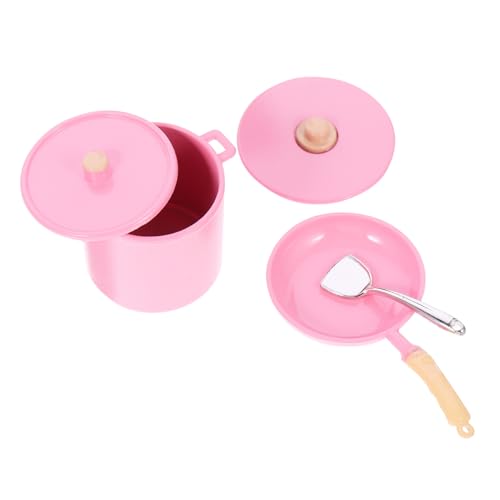 COSMEVIVI Miniatur Kochtopf Set Für Puppenhaus 1 Set Miniatur Töpfe Und Pfannen Mit Spatel Hochwertige Küchenaccessoires Für Miniaturwelt Und Spielzeughäuser COSMEVIVI Miniatur Kochtopf Set Für Puppenhaus 1 Set Miniatur Töpfe Und Pfannen Mit Spatel Hochwertige Küchenaccessoires Für Miniaturwelt Und Spielzeughäuser von COSMEVIVI