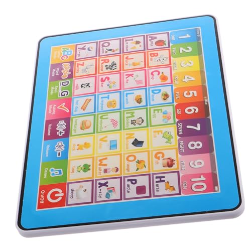 COSMEVIVI Multifunktionales Lerntablet für Interaktives Touchscreen Zahlenkenntnis Pädagogisches für Vorschulkinder und Ansprechend für Kindergartenalter COSMEVIVI Multifunktionales Lerntablet für Interaktives Touchscreen Zahlenkenntnis Pädagogisches für Vorschulkinder und Ansprechend für Kindergartenalter von COSMEVIVI