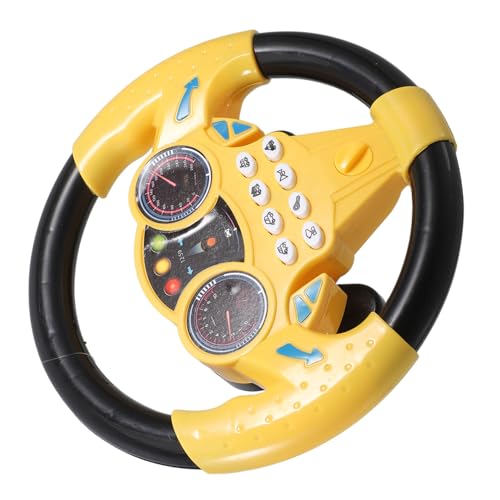 COSMEVIVI Musikalisches Lenkradspielzeug, Simuliertes Lenkrad, Schaukellenkrad, Baby Autospielzeug, Lenkradspielzeug Für Kleinkinder, Kindersimulation, Fahrspielzeug, Rollenspiel Lenkrad COSMEVIVI Musikalisches Lenkradspielzeug, Simuliertes Lenkrad, Schaukellenkrad, Baby Autospielzeug, Lenkradspielzeug Für Kleinkinder, Kindersimulation, Fahrspielzeug, Rollenspiel Lenkrad von COSMEVIVI