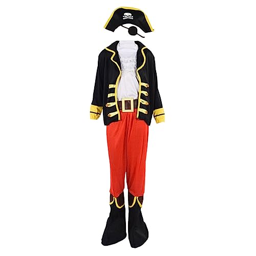 COSMEVIVI Piratenkostüm Kinder Piratenkostüm Für Kinder Piratenkostü Für 1 Set Halloween Kostü Mit Piratenhut Größe l 125cm 135cm Für Kostümpartys Und Karneval Ideal Für Piraten Themenfeiern COSMEVIVI Piratenkostüm Kinder Piratenkostüm Für Kinder Piratenkostü Für 1 Set Halloween Kostü Mit Piratenhut Größe l 125cm 135cm Für Kostümpartys Und Karneval Ideal Für Piraten Themenfeiern von COSMEVIVI
