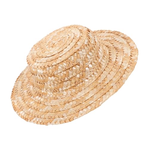 COSMEVIVI Puppenstrohhut, Kleine Hüte, Dekoration, Kleines Deko Accessoire, Mini Hut, DIY Requisite, DIY Bastelhüte, Foto Requisite, Winzige Hüte, Mikro Landschaftshut, Ornament, Foto COSMEVIVI Puppenstrohhut, Kleine Hüte, Dekoration, Kleines Deko Accessoire, Mini Hut, DIY Requisite, DIY Bastelhüte, Foto Requisite, Winzige Hüte, Mikro Landschaftshut, Ornament, Foto von COSMEVIVI
