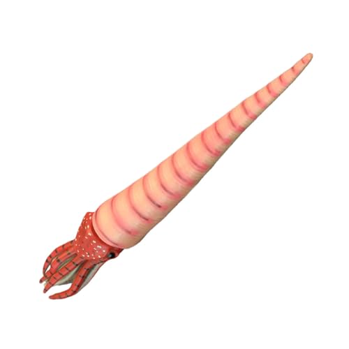 COSMEVIVI Realistische Plastik Nautilus Tierfigur für Langlebiges Strapazierfähiges Meeres Tiermodell Fördert Kindliche Naturerfahrung und Lernspaß als Sammlerstück und Dekoration von COSMEVIVI
