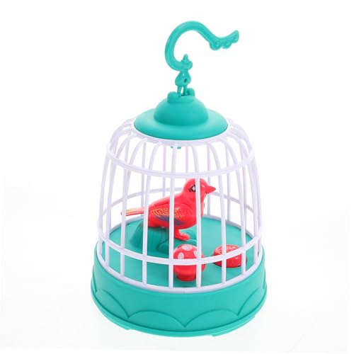 COSMEVIVI Realistisches Sprachgesteuertes Vogelkäfig-Spielzeug Flatterndes Sittich-Spielzeug Zwitschernde Geräusche für Kinder COSMEVIVI Realistisches Sprachgesteuertes Vogelkäfig-Spielzeug Flatterndes Sittich-Spielzeug Zwitschernde Geräusche für Kinder von COSMEVIVI
