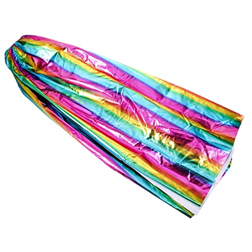 COSMEVIVI Kap Halloween Regenbogen Party Vogelflügel Regenbogenmantel Partyversorgung Kinder Prinzessin Kapkostüm Schmücken Umhang Kostüm Kinderkostüm Umhang Maskerade Cape Frauen Für Krone Männer von COSMEVIVI