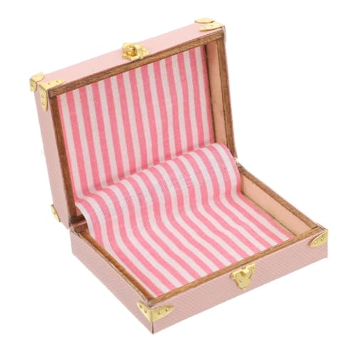 COSMEVIVI Retro Aufbewahrungskoffer für Figuren Eleganter Mini Reisekoffer für Sammler und Modellenthusiasten Accessoire für Miniaturszenen COSMEVIVI Retro Aufbewahrungskoffer für Figuren Eleganter Mini Reisekoffer für Sammler und Modellenthusiasten Accessoire für Miniaturszenen von COSMEVIVI