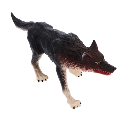 COSMEVIVI Simulation Wolfsmodell, Wolfsornament, Kognitives Wolfsmodell, Tierornament, Kleines Wolfsmodell, Wildtierdekor, Tischwolf Dekorfiguren Für Tischdekoration, Dekoratives Tiermodell COSMEVIVI Simulation Wolfsmodell, Wolfsornament, Kognitives Wolfsmodell, Tierornament, Kleines Wolfsmodell, Wildtierdekor, Tischwolf Dekorfiguren Für Tischdekoration, Dekoratives Tiermodell von COSMEVIVI