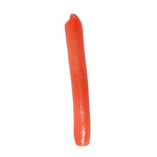 COSMEVIVI Simuliertes Hot Dog-Modell PVC Gefälschte Lebensmittel Lebensechte Wurst-Requisite Für Die Anzeige in Der Küche Zuhause Party Restaurant COSMEVIVI Simuliertes Hot Dog-Modell PVC Gefälschte Lebensmittel Lebensechte Wurst-Requisite Für Die Anzeige in Der Küche Zuhause Party Restaurant von COSMEVIVI