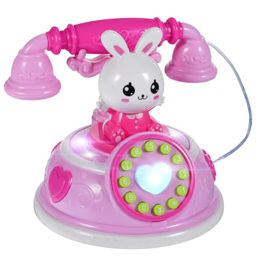 COSMEVIVI Simuliertes Telefon kinderzimmer zubehör Handy kindertelefon kinderhandy Lernspielzeug kinderspielzeug Rollenspiel Cartoon-Telefon- Plastik Rosa COSMEVIVI Simuliertes Telefon kinderzimmer zubehör Handy kindertelefon kinderhandy Lernspielzeug kinderspielzeug Rollenspiel Cartoon-Telefon- Plastik Rosa von COSMEVIVI