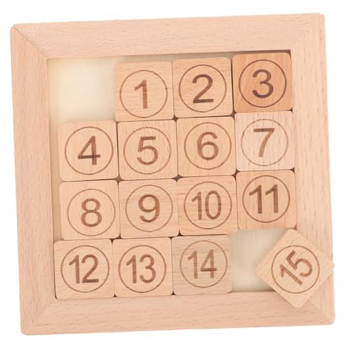 COSMEVIVI Slide Number Puzzle Toy Holzspielzeug für Lernspielzeug zur Kognitiven Entwicklung Schiebbares Zahlenrätsel für Kreative für Geburtstage und Besondere COSMEVIVI Slide Number Puzzle Toy Holzspielzeug für Lernspielzeug zur Kognitiven Entwicklung Schiebbares Zahlenrätsel für Kreative für Geburtstage und Besondere von COSMEVIVI