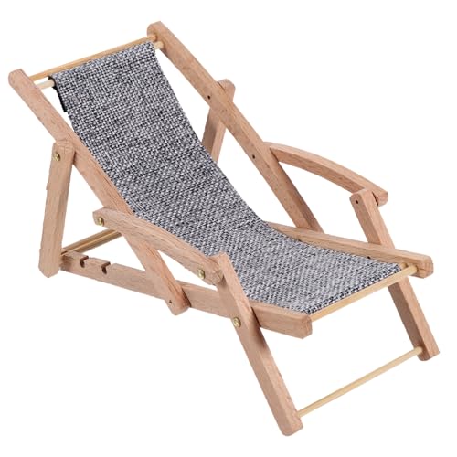 COSMEVIVI Strandliegestuhl Modell Für Puppenhaus Miniatur Deko Strandstuhl Für Mikrolandschaft Ideales Zubehör Für Garten Und Sommerdekoration COSMEVIVI Strandliegestuhl Modell Für Puppenhaus Miniatur Deko Strandstuhl Für Mikrolandschaft Ideales Zubehör Für Garten Und Sommerdekoration von COSMEVIVI