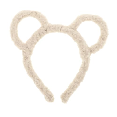 COSMEVIVI Süßer Tier Haarreif mit Niedlichen Bärenohren Kuscheliges Accessoire für Partys Cosplay und Festivals für Make Up und Gesichtspflege Khaki COSMEVIVI Süßer Tier Haarreif mit Niedlichen Bärenohren Kuscheliges Accessoire für Partys Cosplay und Festivals für Make Up und Gesichtspflege Khaki von COSMEVIVI
