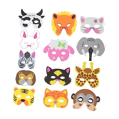 COSMEVIVI Halloween Tiermasken 13 Stück Cosplay Masken Tierfiguren Partydekoration Wiederverwendbar COSMEVIVI Halloween Tiermasken 13 Stück Cosplay Masken Tierfiguren Partydekoration Wiederverwendbar von COSMEVIVI