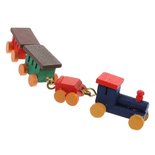 COSMEVIVI Miniatur Zugmodell Für Puppenhaus Dekoratives Holzspielzeug Traditioneller Mini Zug Farbenfrohes Accessoire Für Und Sammler Ideal Für Kreative Spielideen Und COSMEVIVI Miniatur Zugmodell Für Puppenhaus Dekoratives Holzspielzeug Traditioneller Mini Zug Farbenfrohes Accessoire Für Und Sammler Ideal Für Kreative Spielideen Und von COSMEVIVI