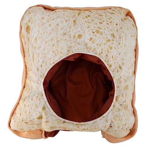 COSMEVIVI Einzigartiger Mit Brot Gefüllter Hut Aus Pp-baumwolle Neuartiger Hut Für Maskerade Party Cosplay COSMEVIVI Einzigartiger Mit Brot Gefüllter Hut Aus Pp-baumwolle Neuartiger Hut Für Maskerade Party Cosplay von COSMEVIVI