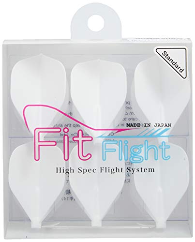 COSMO DARTS Sechs Fit Flight Standard-Weiß von COSMO DARTS