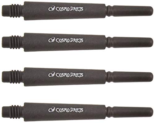 Fit Shaft Carbon ノーマルスピン Cブラック サイズ3 4本 von COSMO DARTS
