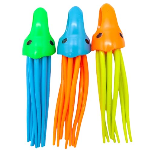 COSORO Unterwasser-Tauchspielzeug, Mädchen und Jungen Tauchtorpedos Unterwasser-Schwimmbadtrainingsspielzeug (Squid) von COSORO