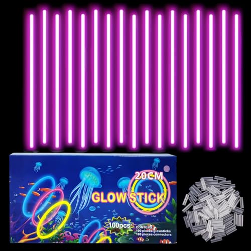 Knicklichter Kinder Party Set Rosa,100 Stück Leuchtstäbe Kinder+100 Verbinder,Schwarzlicht Deko Brillen&Armreifen Für Halloween,Weihnachten, Geburtstage,Hochzeit,Neon Leuchtstäbe Party Accessoires Set Knicklichter Kinder Party Set Rosa,100 Stück Leuchtstäbe Kinder+100 Verbinder,Schwarzlicht Deko Brillen&Armreifen Für Halloween,Weihnachten, Geburtstage,Hochzeit,Neon Leuchtstäbe Party Accessoires Set von COSORO