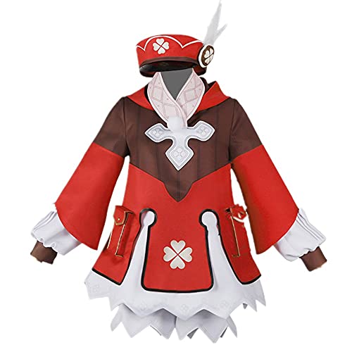 6PCS Anime Genshin Impact Klee Halloween Karneval Cosplay Kostüm Lolita Gothic Kleid passt süßes Rock Outfit 6PCS Anime Genshin Impact Klee Halloween Karneval Cosplay Kostüm Lolita Gothic Kleid passt süßes Rock Outfit von COSPARKY