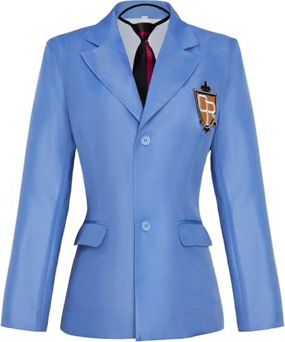 COSTHAT Club Boy Anzug Top Uniform Blazer Cosplay Kostüm, Uni, S von Costhat