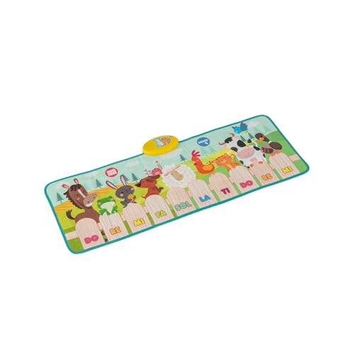 COSTWAY Musikmatte Kinder, Klaviermatte mit 10 Tierstimmen & 10 Klavierton, Keyboard Tanzmatte mit 10 Lieder, Baby Spielzeug Geschenk für Jungen und Mädchen ab 1 Jahr COSTWAY Musikmatte Kinder, Klaviermatte mit 10 Tierstimmen & 10 Klavierton, Keyboard Tanzmatte mit 10 Lieder, Baby Spielzeug Geschenk für Jungen und Mädchen ab 1 Jahr von COSTWAY