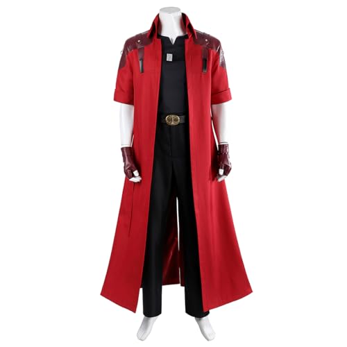 COSUNION Dante-Kostüm für Herren, Outfit mit Zubehör, Halloween-Dante-Kostüm, Anzug (Stil 1, M) von COSUNION