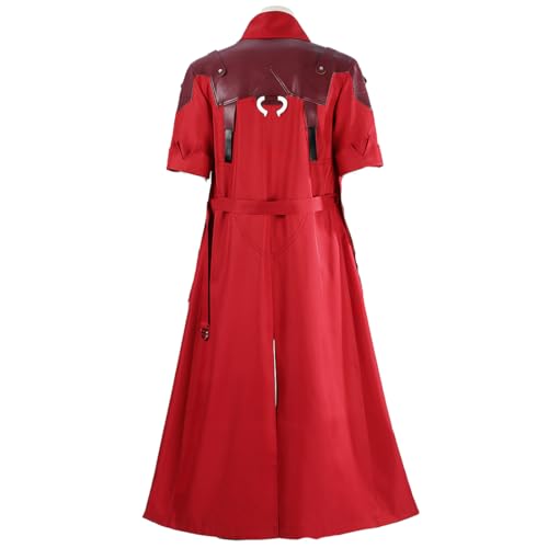 COSUNION Dante-Kostüm für Herren, Outfit mit Zubehör, Halloween-Dante-Kostüm, Anzug (nur Jacke, L) von COSUNION