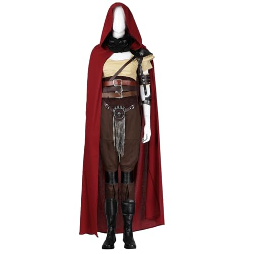 COSUNION Furiosa-Kostüm für Damen, verrückte Saga-Kostüm, Halloween, Furiosa-Kostüm (komplettes Set ohne Stiefel, Größe S) von COSUNION