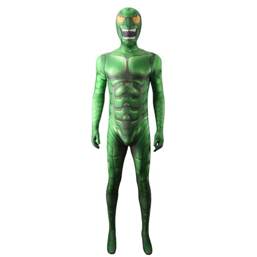 COSUNION Grüner Kobold-Kostüm, Body, für Halloween, Norman Osborn, Kostüm, Overall (Stil 1, XS) von COSUNION