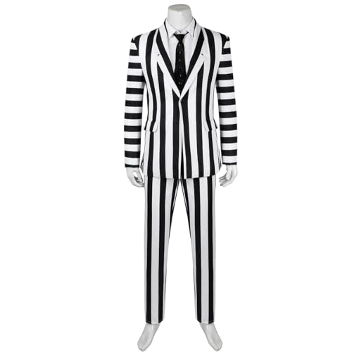 COSUNION Herren-Kostüm, Anzug, Halloween-Kostüm, Outfit (Stil 1, M) von COSUNION