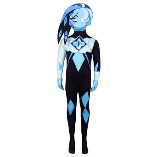 COSUNION Herren-Kostüm mit Maske, Shadow-Milchkeks-Body (Stil 1, Körpergröße 140 cm) von COSUNION