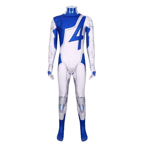 COSUNION Herrenkostüm Mr. Fantastic für Damen, unsichtbares Mädchen-Kostüm, Halloween, Mondritter-Kostüm (Stil 1, XS) von COSUNION
