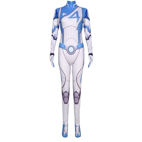 COSUNION Herrenkostüm Mr. Fantastic für Damen, unsichtbares Mädchen-Kostüm, Halloween, Mondritter-Kostüm (Stil 2, M) von COSUNION