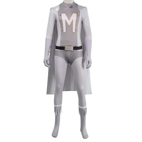 COSUNION Megamind Kostüm für Männer Outfit Halloween Megamind Bodysuit (STYLE2, XS) von COSUNION