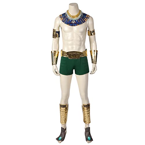 COSUNION Namor-Kostüm für Herren, mit Zubehör, Herren-Shorts, Halloween-Kostüm (Stil 1, XL) von COSUNION