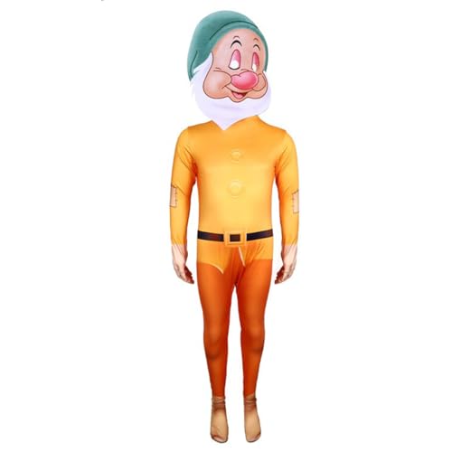 COSUNION Pistazien-Kostüm, Body, Halloween, Wütender Overall, schüchterner Geist-Kostüm (Stil 2, M) von COSUNION