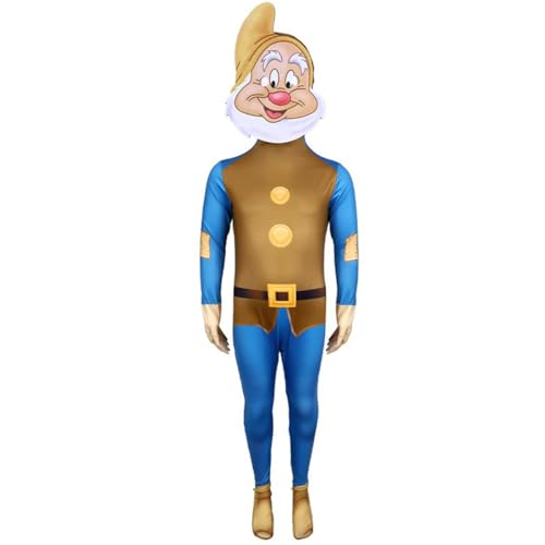 COSUNION Pistazien-Kostüm, Body, Halloween, Wütender Overall, schüchterner Geist-Kostüm (Stil 3, M) von COSUNION